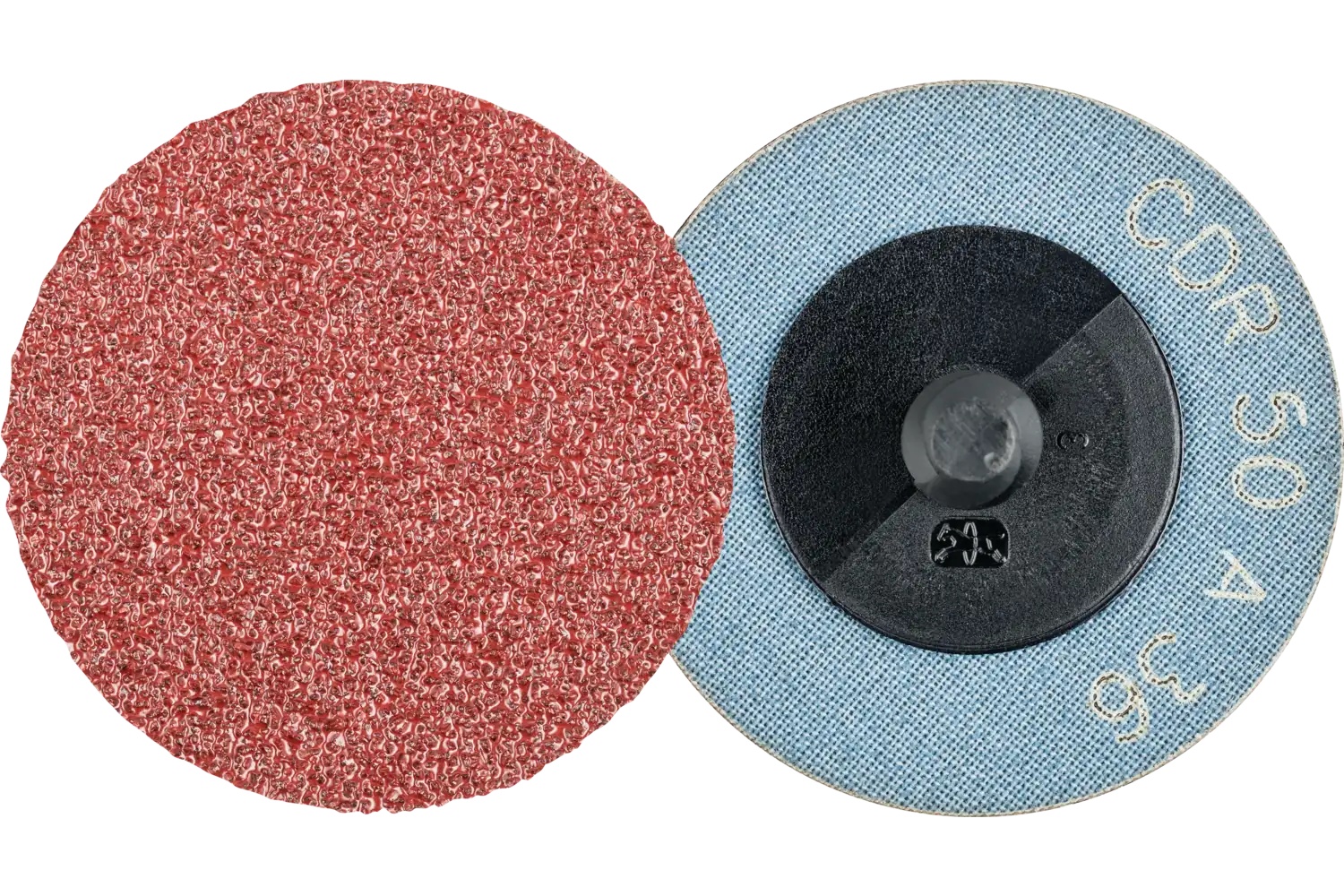 Picture of Pferd CombiDisc Abrasive Disc, 2" Dia, Type CDR, 36 Grit, Aluminum oxide
